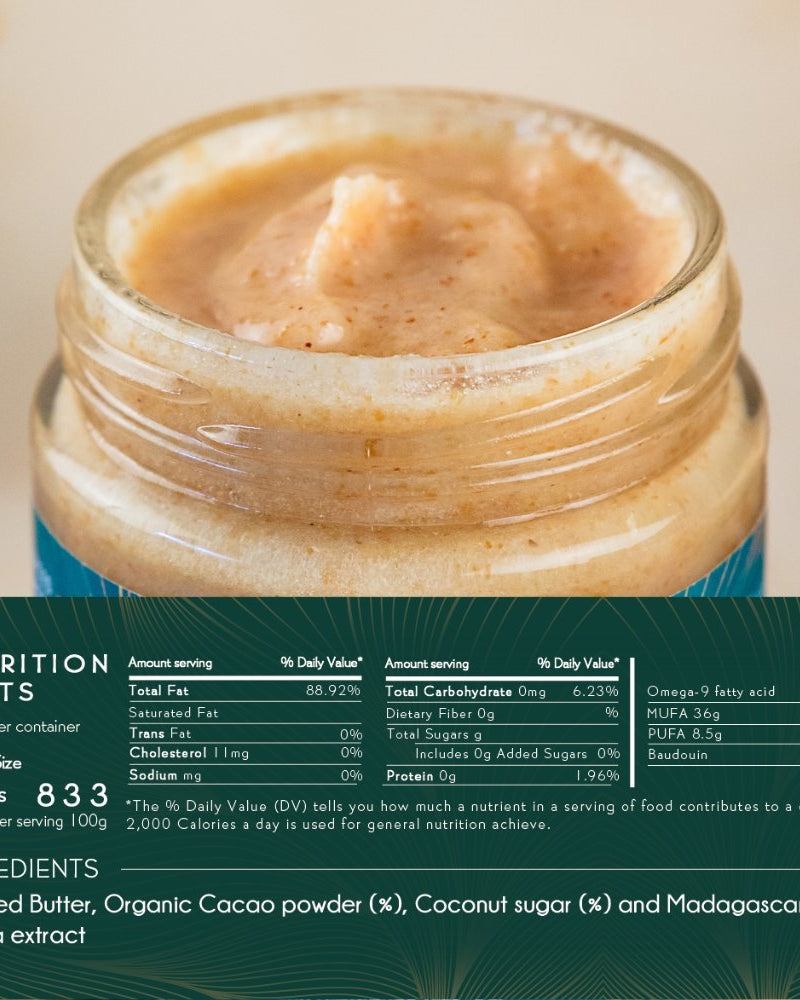 Garlic Ghee Spread With Himalayan Pink Salt 200 ml - Our Better Planet