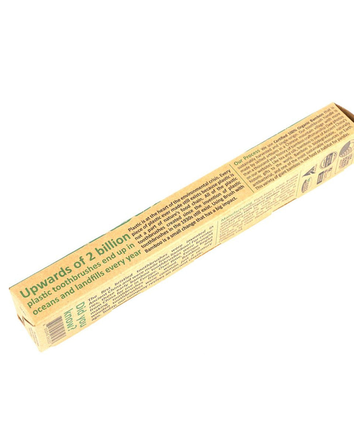 Goli Soda Bamboo Toothbrush - Bpa-Free, Vegan, Verified Non-Toxic - Adult - Our Better Planet