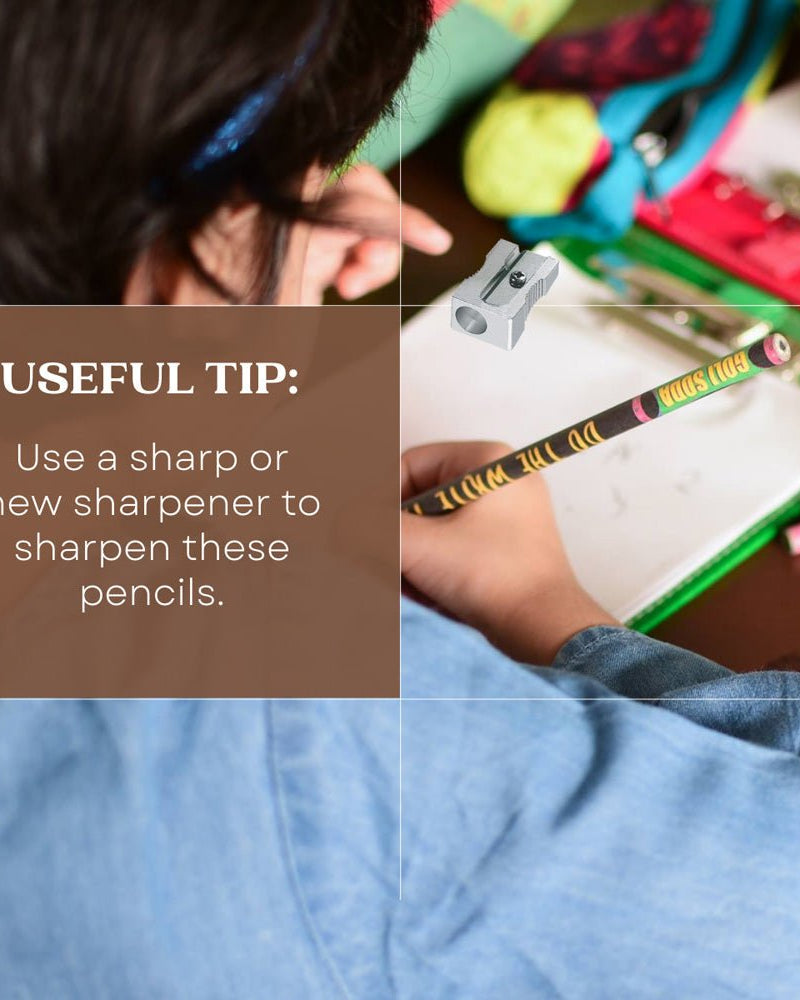 GOLI SODA Upcycled Multicolor Newspaper Pencils (Pack of 10) - Our Better Planet