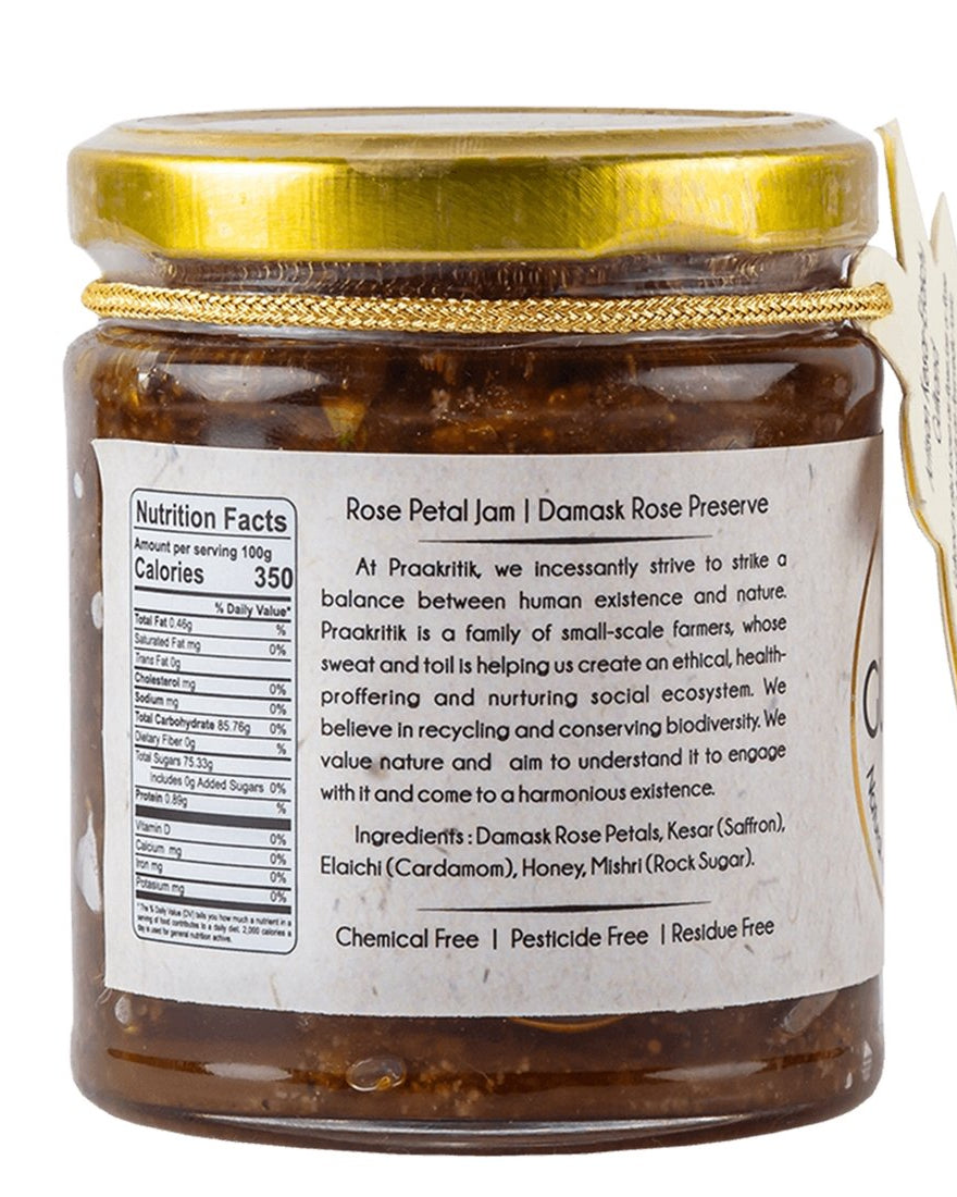 Gulkand Kesar Elaichi Artisan - 250g Natural - Our Better Planet