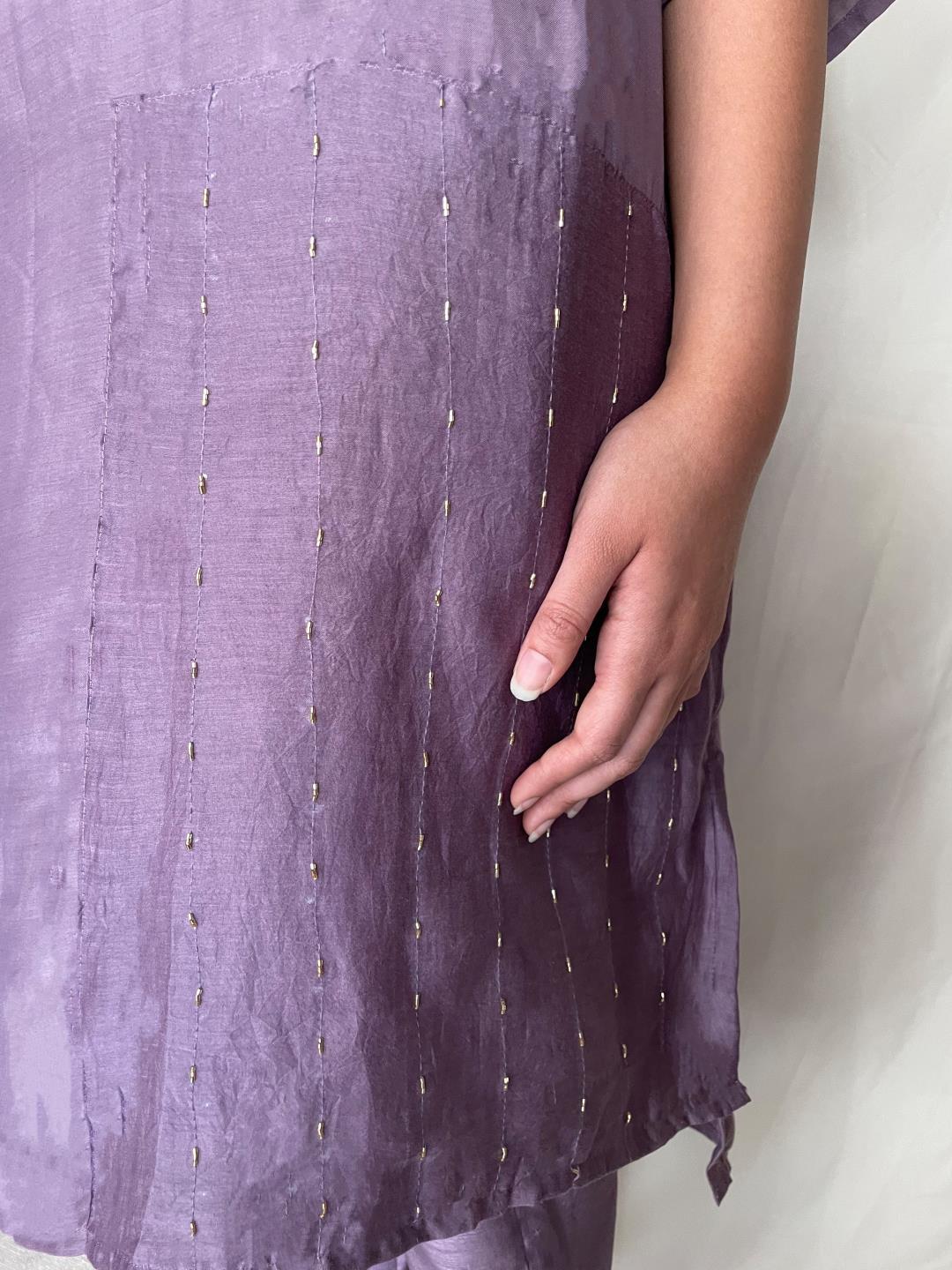 Hand Embroidered Tunic With Pants - Slava - Our Better Planet