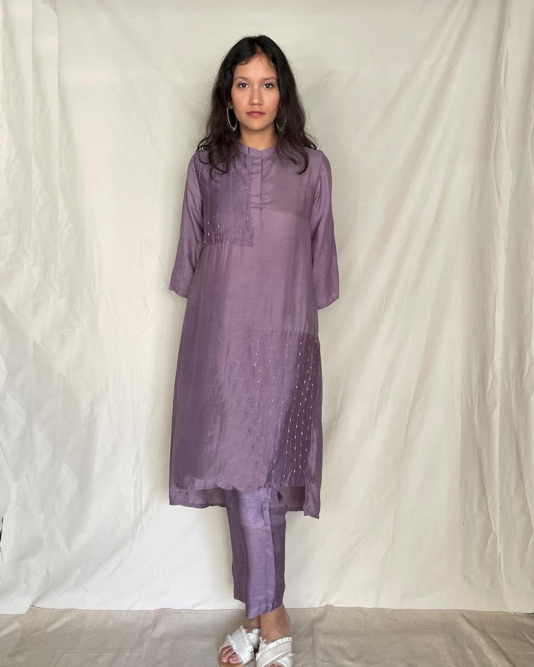 Hand Embroidered Tunic With Pants - Slava - Our Better Planet