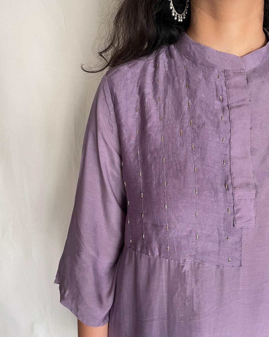 Hand Embroidered Tunic With Pants - Slava - Our Better Planet