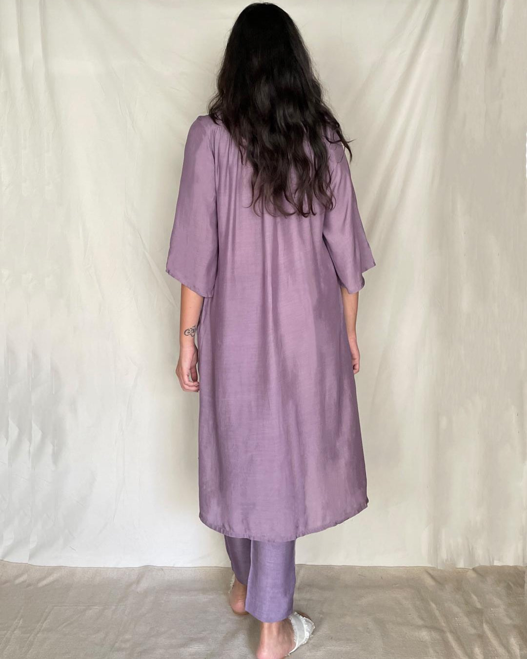 Hand Embroidered Tunic With Pants - Slava - Our Better Planet