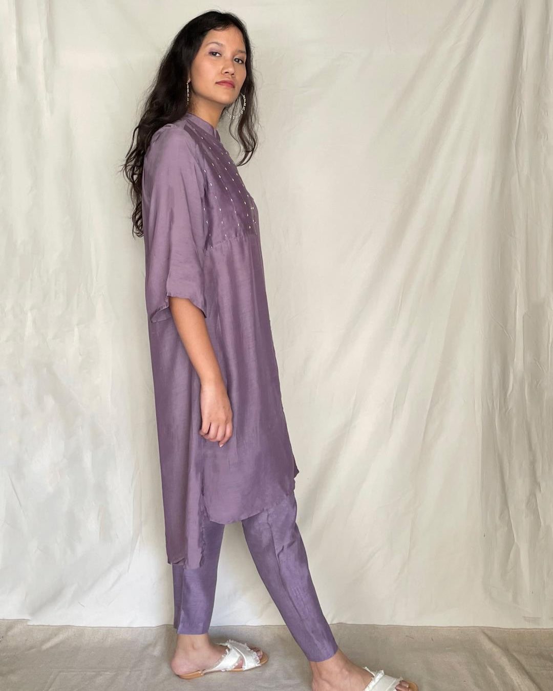 Hand Embroidered Tunic With Pants - Slava - Our Better Planet
