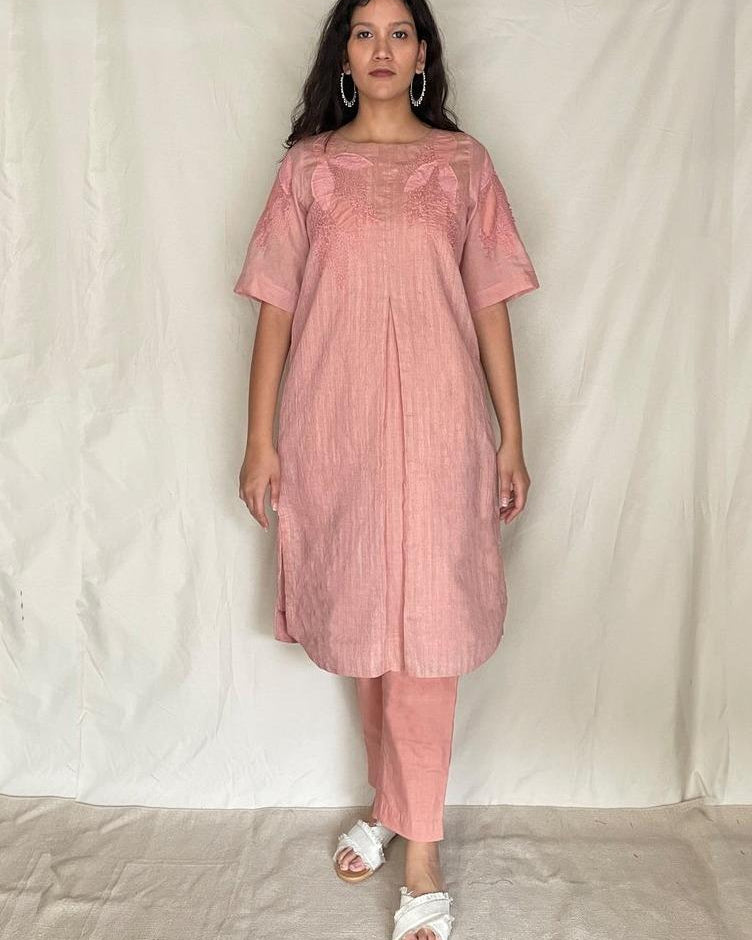 Handcrafted Round Neck Dress - Sonechka - Our Better Planet