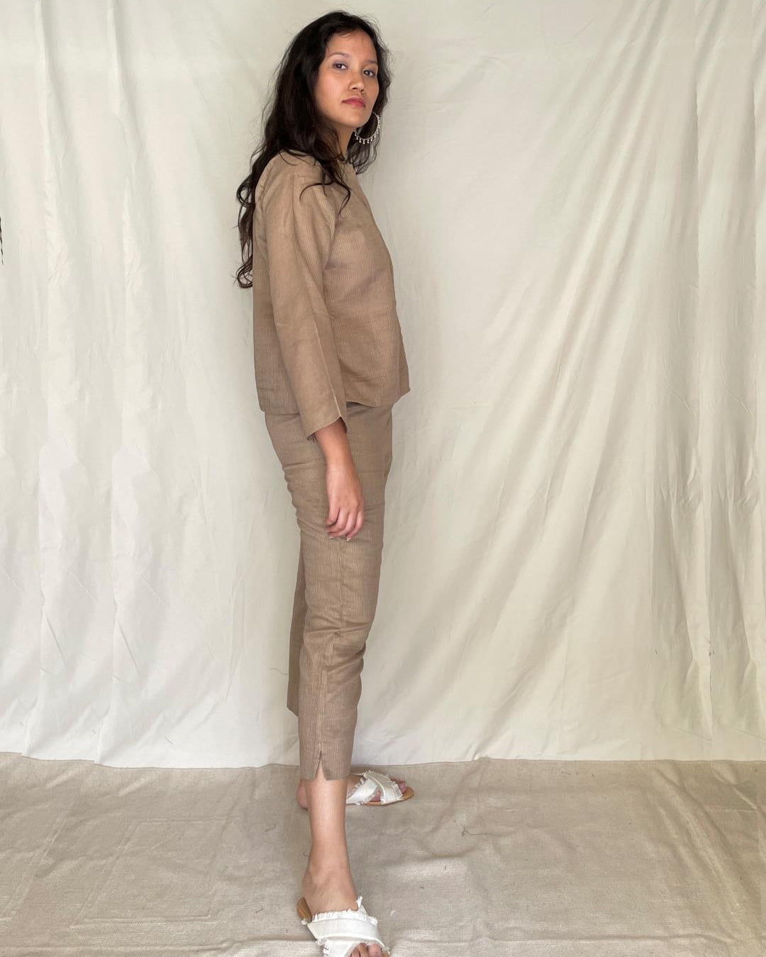 Handcrafted Round Neck Shirt - Alyona - Our Better Planet