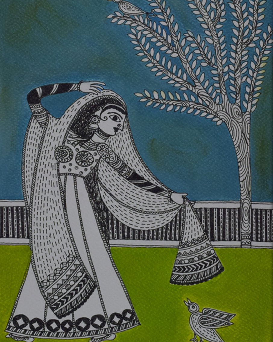 HARITA HANDCRAFTED MADHUBANI PAINTINGS Type 9 - Our Better Planet