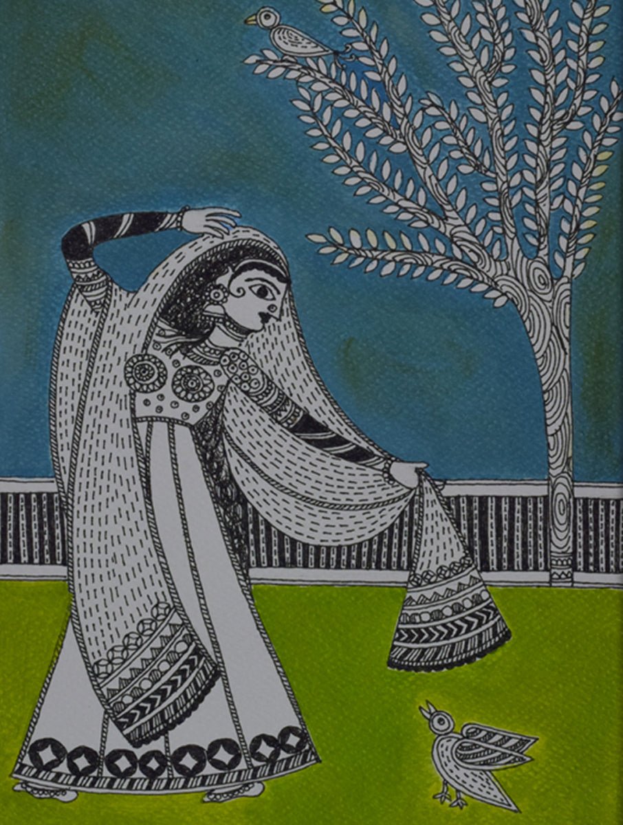 HARITA HANDCRAFTED MADHUBANI PAINTINGS Type 9 - Our Better Planet