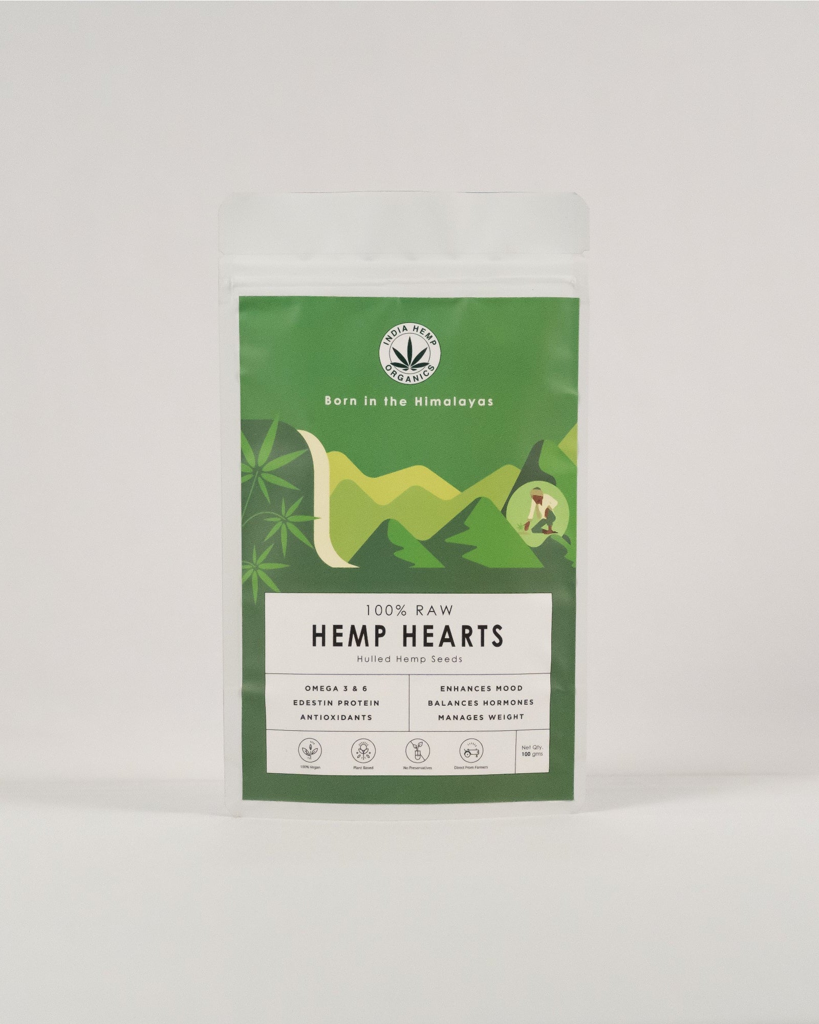 Hemp Hearts 100grams - Our Better Planet