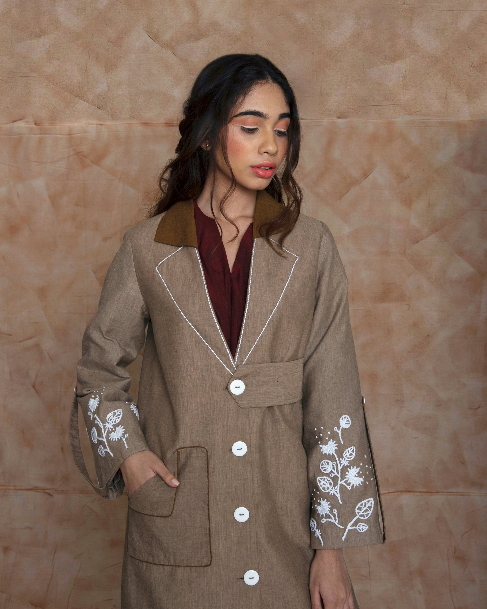 High Low Hem Trench - Our Better Planet