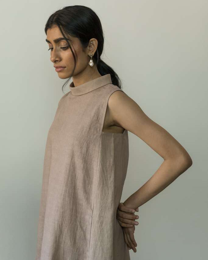 High-neck A-line Dress - Our Better Planet