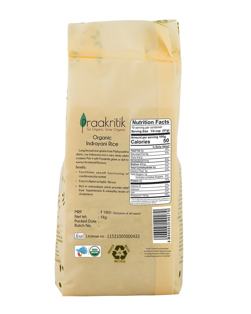 Indrayani Rice 500g - Natural - Our Better Planet