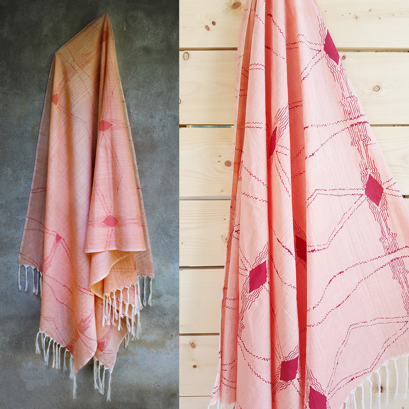 BEAM Scarf: Sage Pink - Kara Weaves
 - 1