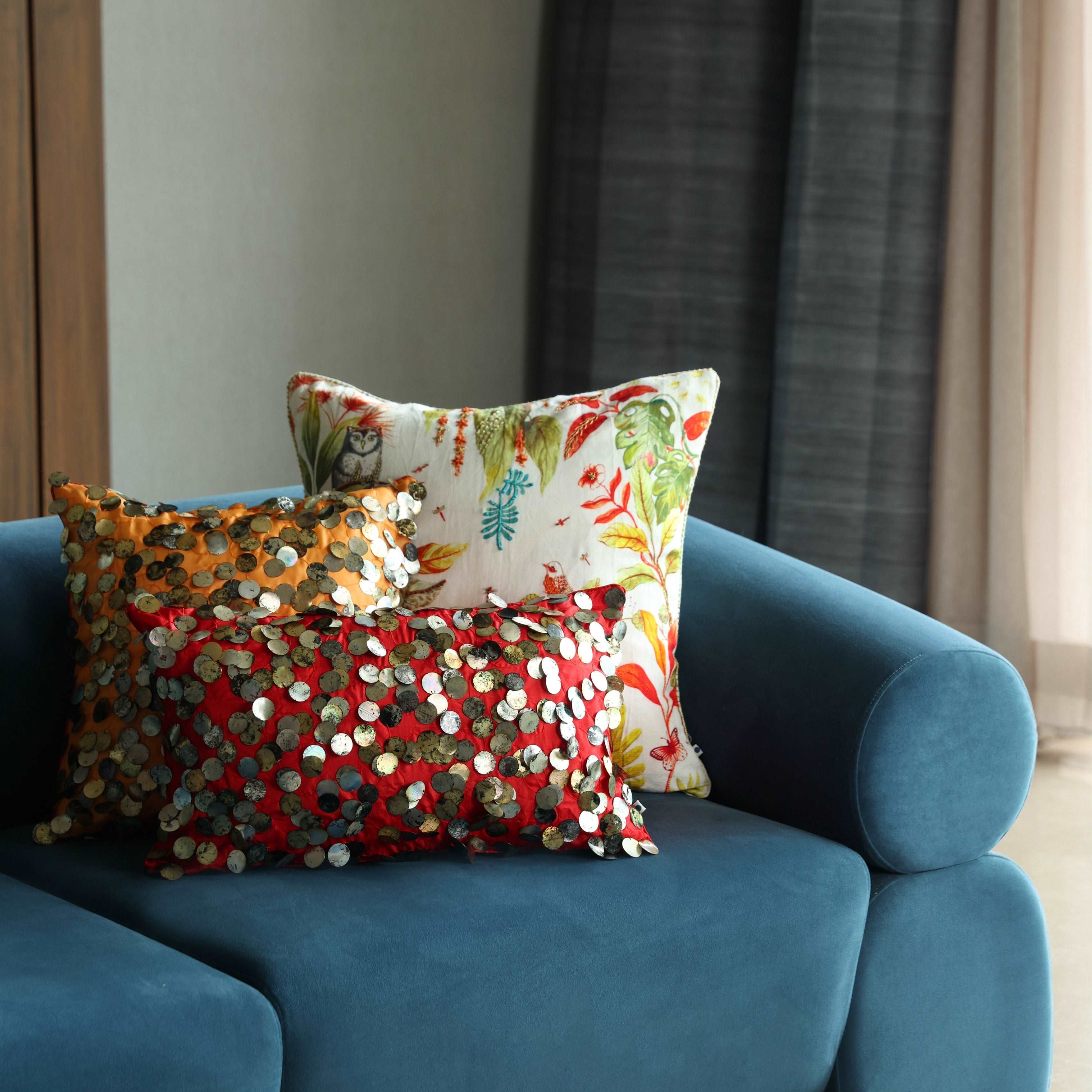 Bagicha Hand embroidered Cushion