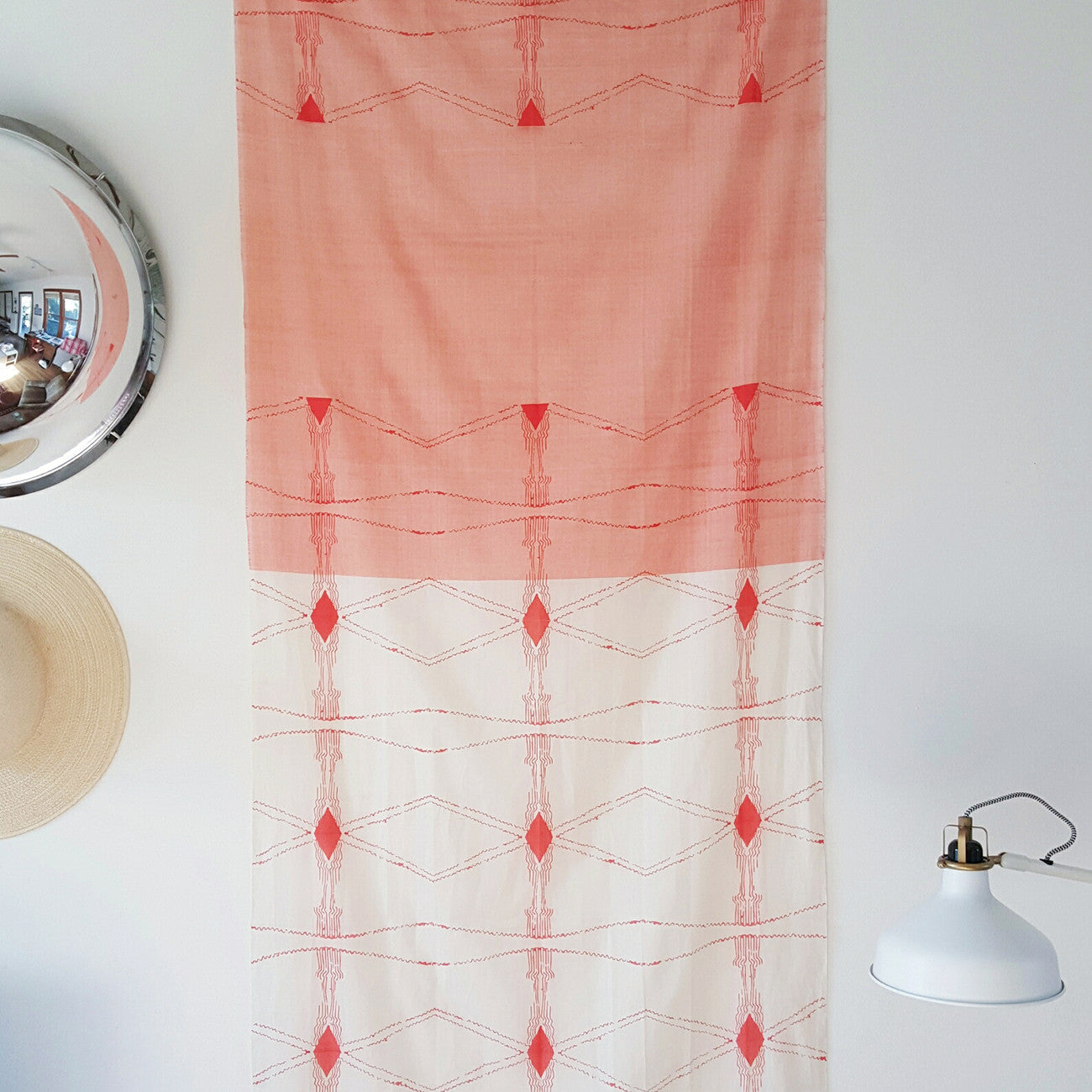 BEAM Scarf: Sage Pink & Natural - Kara Weaves
 - 2