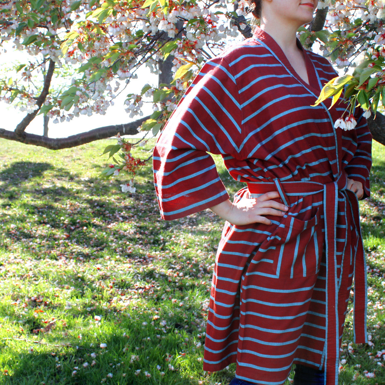 Berry Brown Robe - Kara Weaves
 - 1