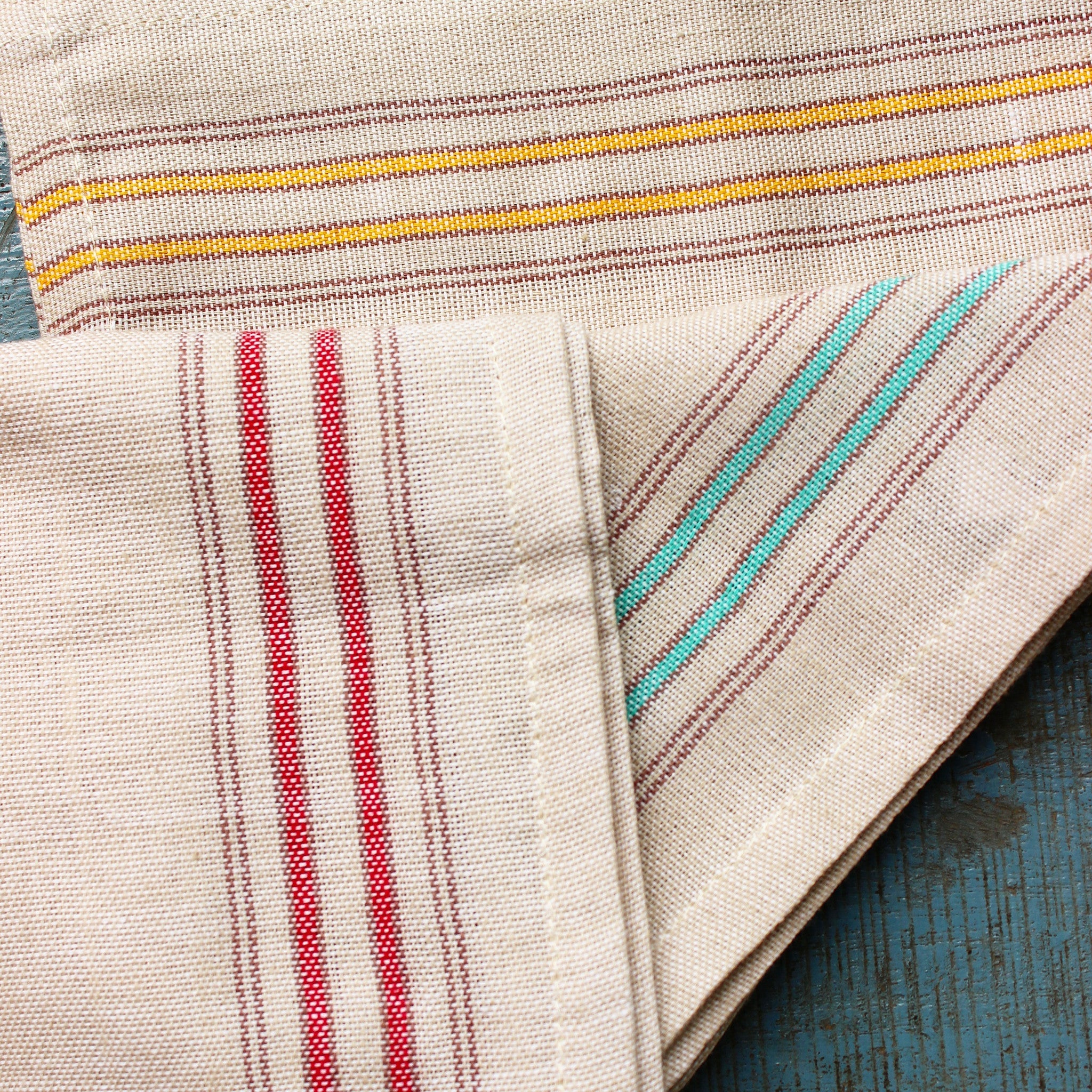 Naal Stripe Table Napkin - Kara Weaves
 - 2