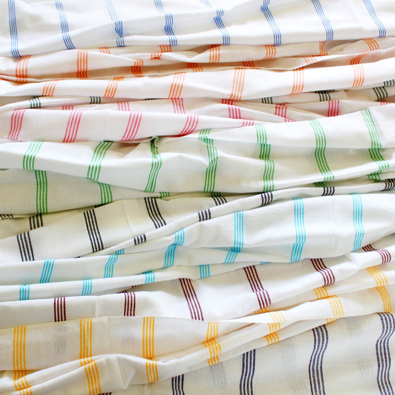 Candy Stripe Towel - Kara Weaves
 - 1