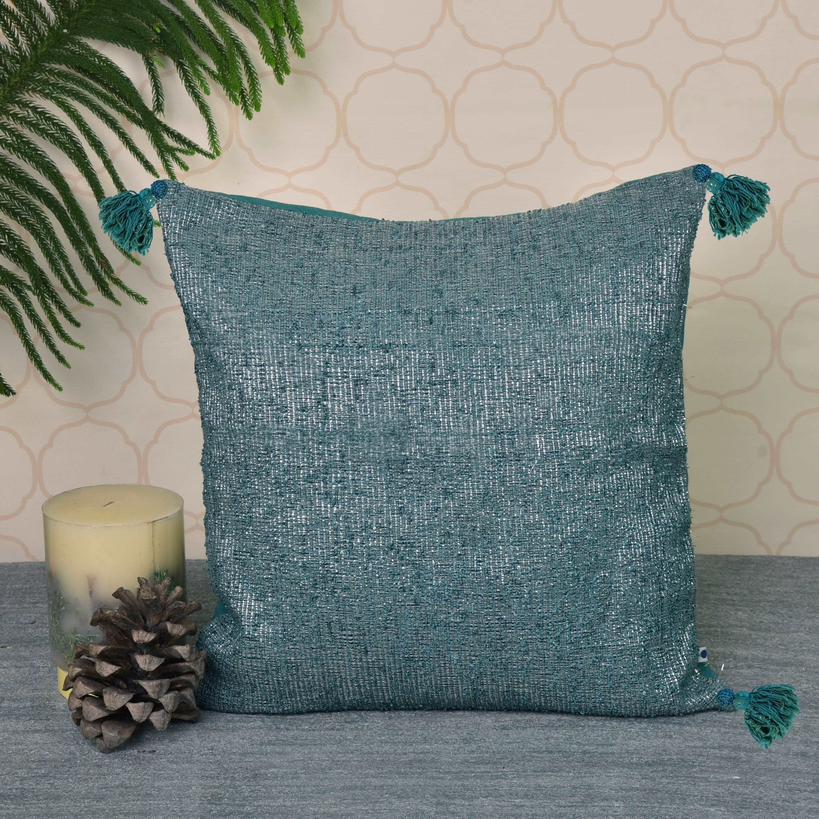 Metallic Cushion Cover