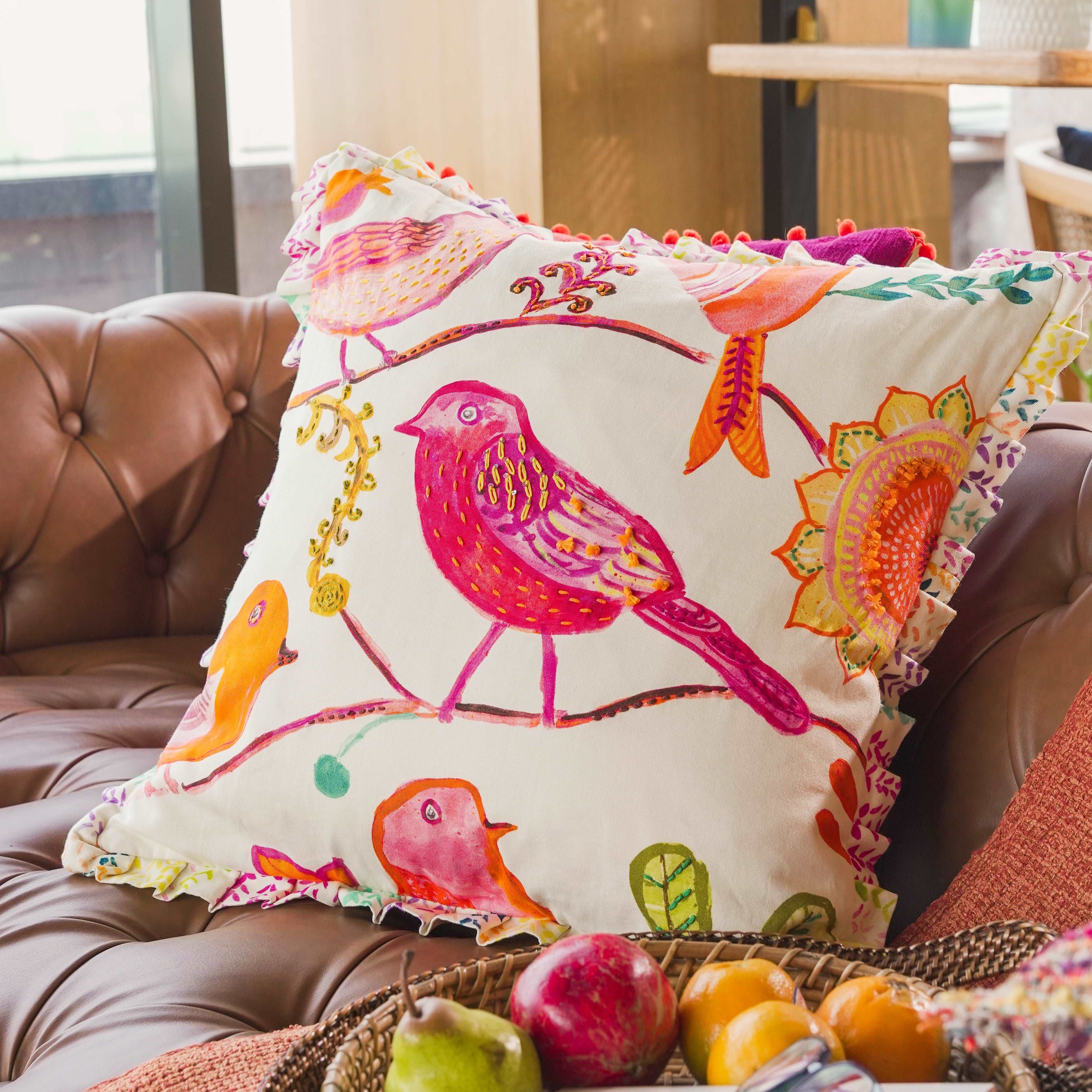 Bird of Paradise Cushion Cover