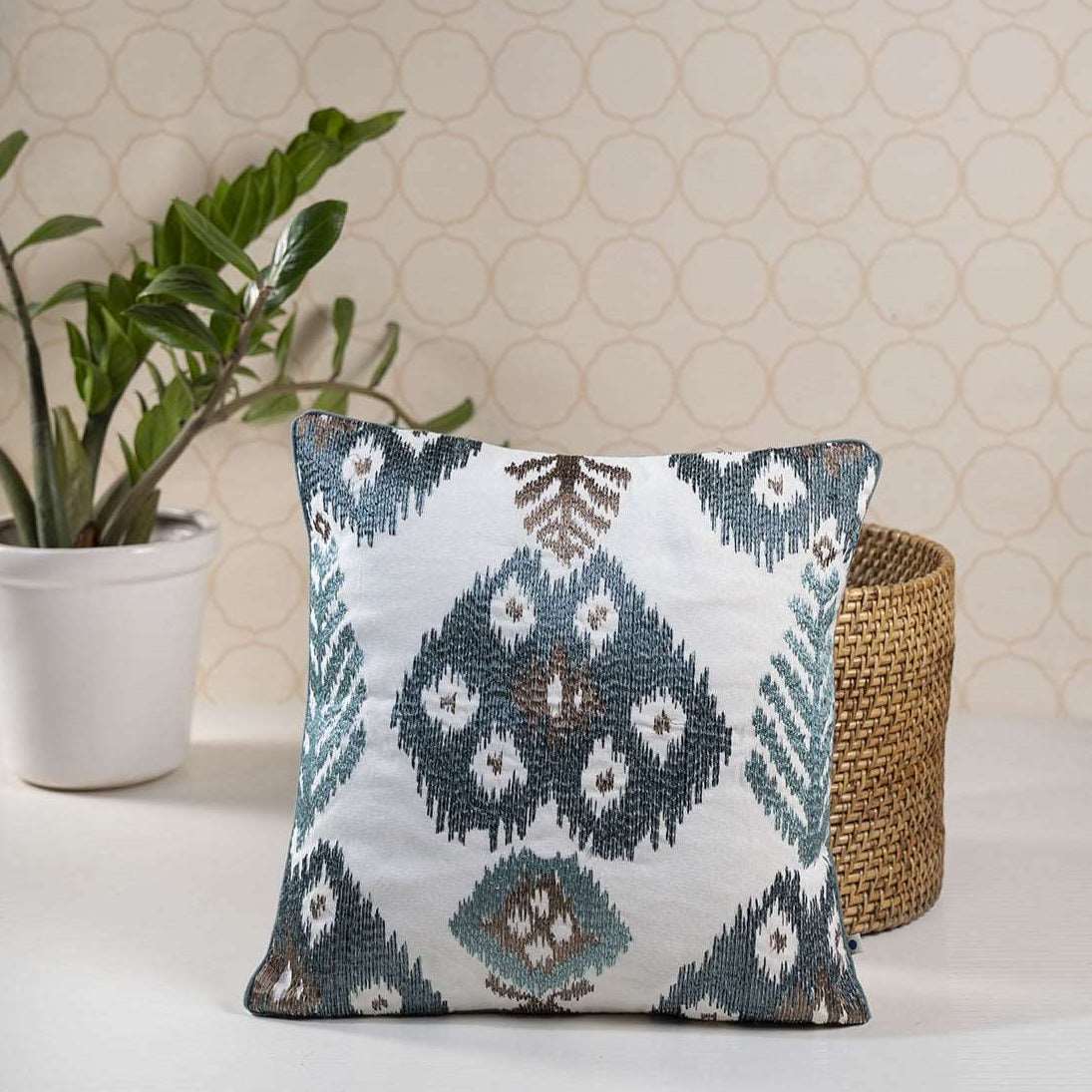 Ikat Galore Cushion Cover