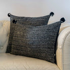 Monochrome Loom Delight Cushion