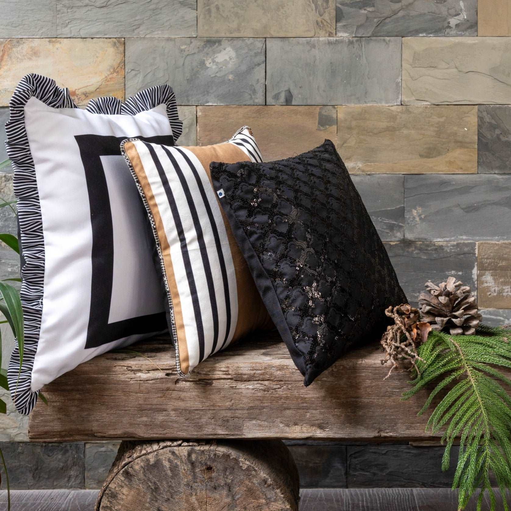 Chic Square Haven Cushion