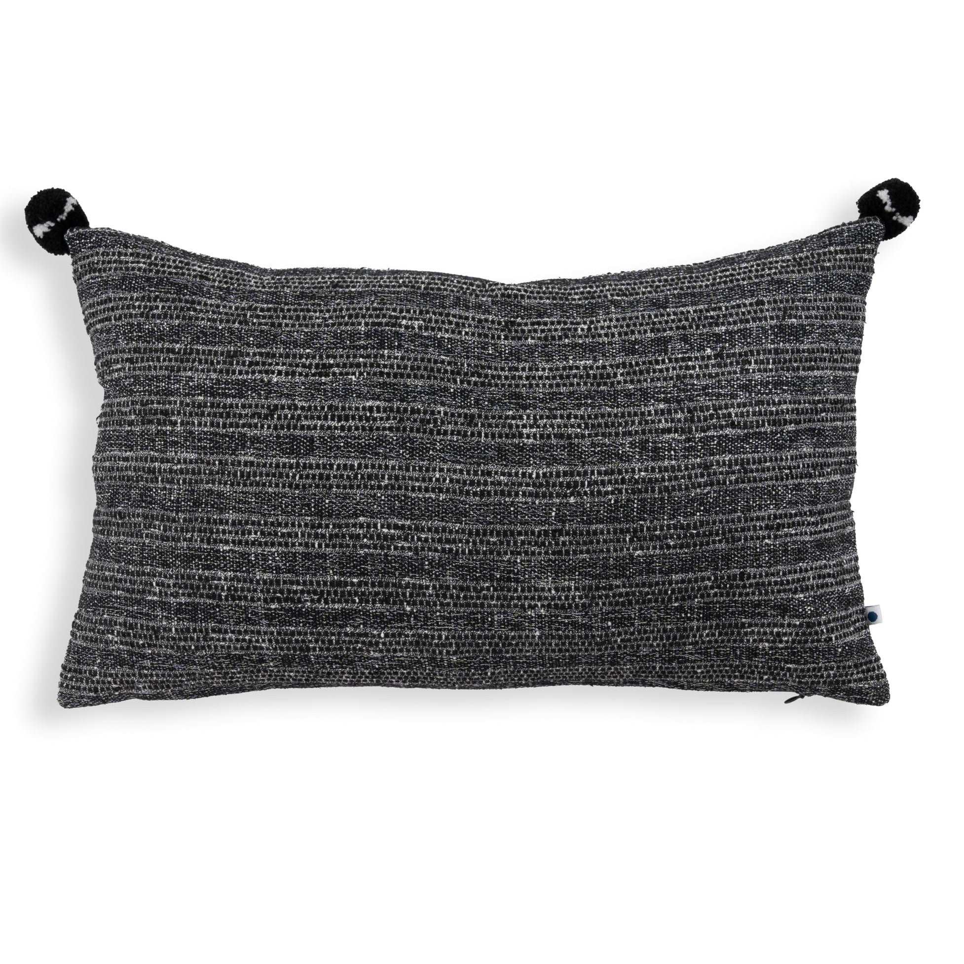 Monochrome Loom Delight Cushion
