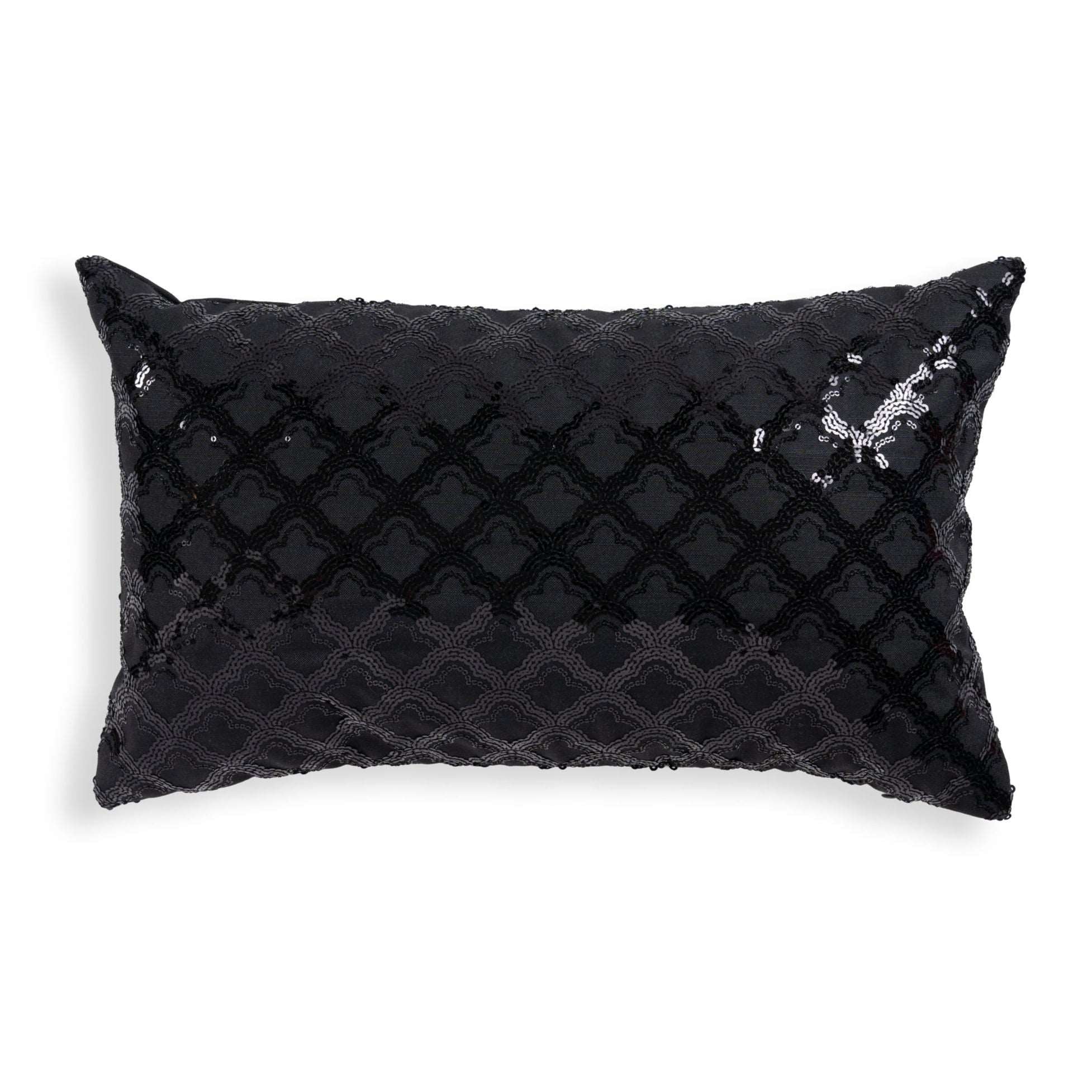 Midnight Sparkle Elegance Cushion