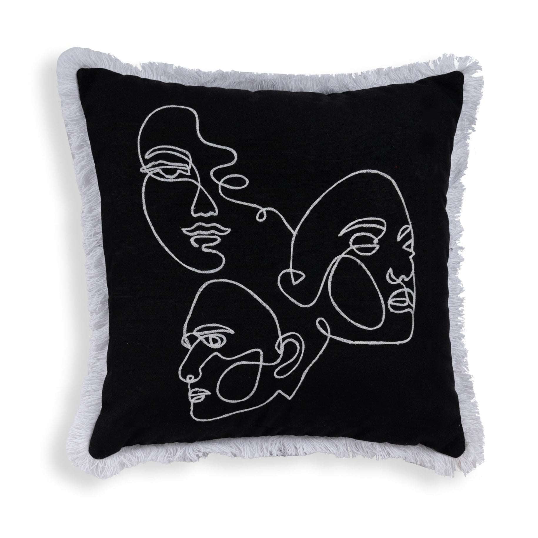 Noir Expression Pillow