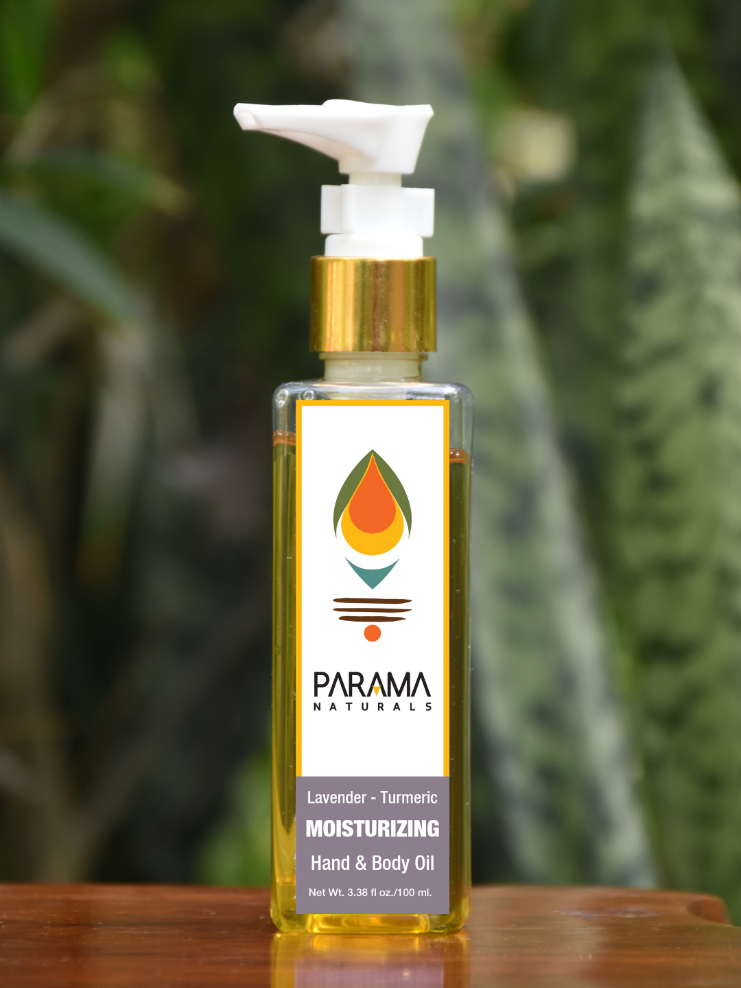 Parama Naturals Lavender Moisturizer Hand & Body Oil, Body Oil, Body Moisturizer, Body Lotion, Natural Sun Protection, Hand & Body Oil, Calming, Sensitive Skin, Dry Skin, Oily Skin