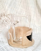 coffee mug paapier-mache holder 