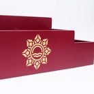 Elevate Your Storage Game: Maroon Organizer