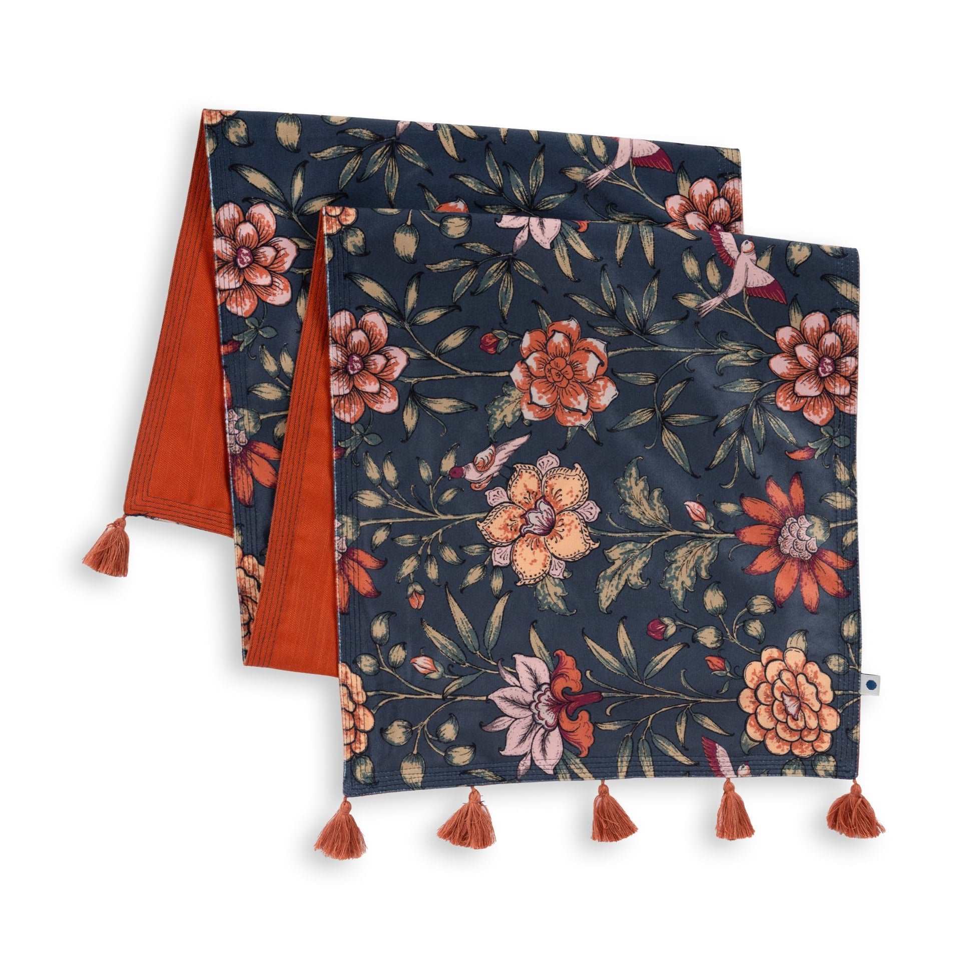 Enchanting Midnight Garden Runner