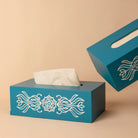Tissue Box - Premium tissue box engraved  mandala art