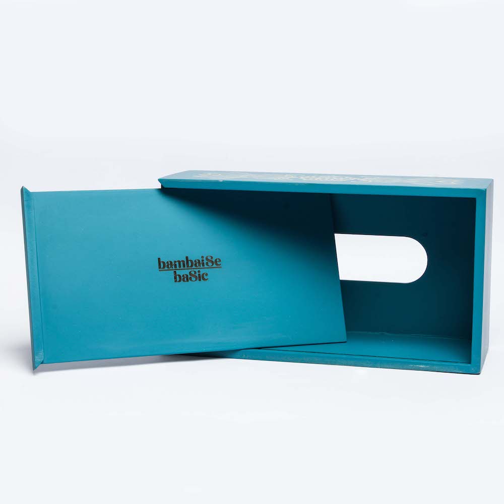 Buy Engraved Blue Tissue Box Online - Our Better Planet