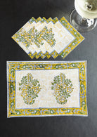 Qaushey Canvas Cotton Table Mats
