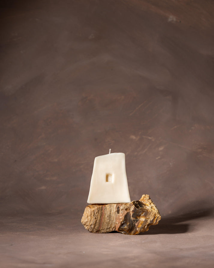 Buy Triangle Cave house Pillar Candles Online - Our Better Planet
