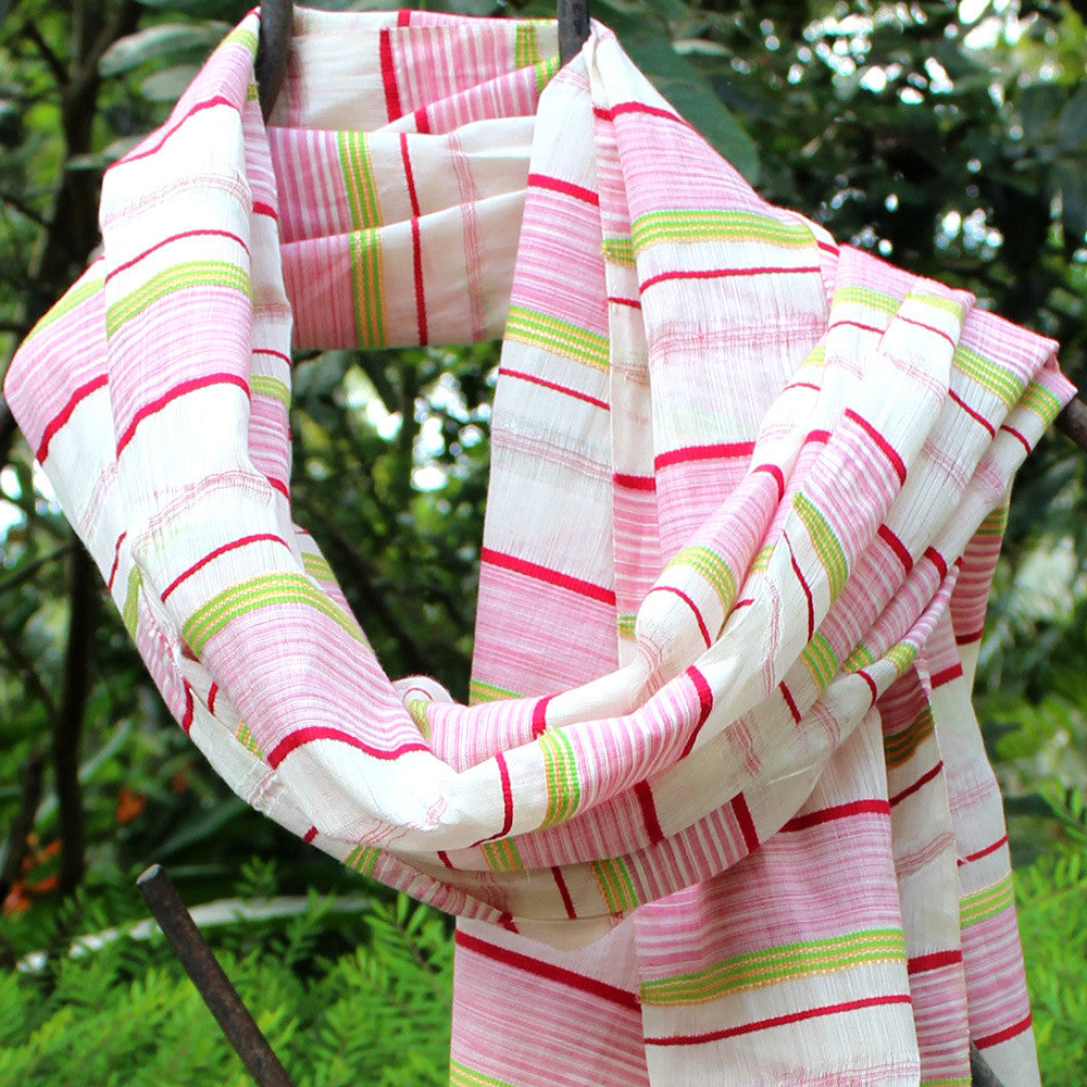 Multicolor DipDye Scarf - Kara Weaves
 - 2