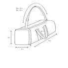 Upcycled Handwoven Gym Duffle Weekender Bag Impact