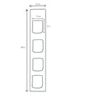 reCharkha Upcycled Handwoven Recycle Livelihoods Handcraft Indoor Vertical Planter/Home Decor Ethically Tribal Made in India Pune Warli Tribe Handloom Refash Trash Fash Waste EcoSocial Upcyclers Conscious Fashion Upcycled slow Trending Swadeshi Weave Textile