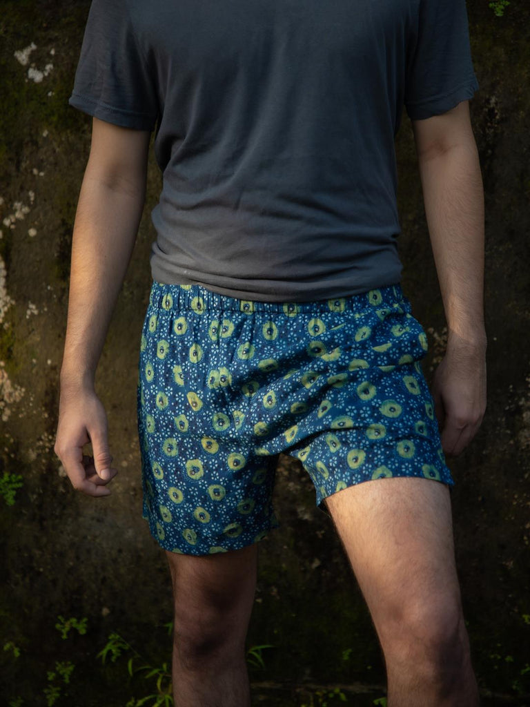 Buy Maayu Unisex Hand Block-printed Natural-dyed Boxers Online - Our Better  Planet