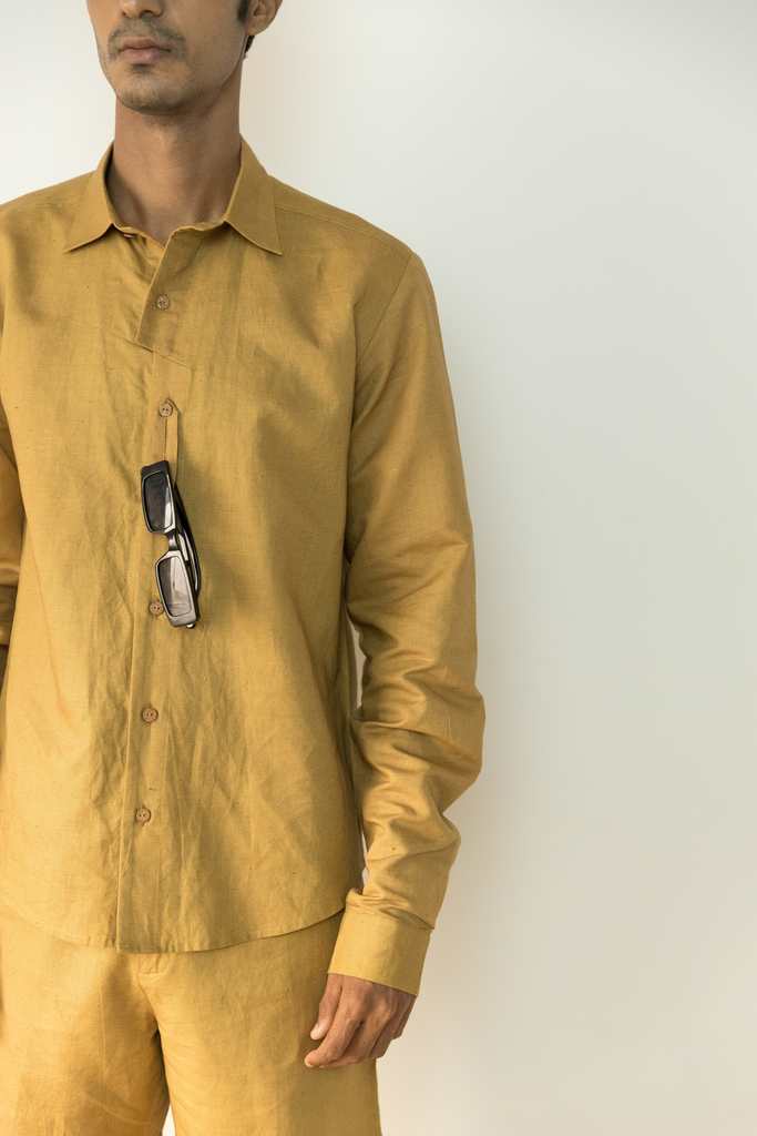 Asymmetric Placket Shirt - Our Better Planet