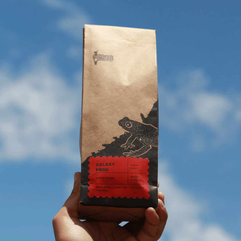 Black Baza Coffee Galaxy Frog Arabica Freshly Roasted - Our Better Planet