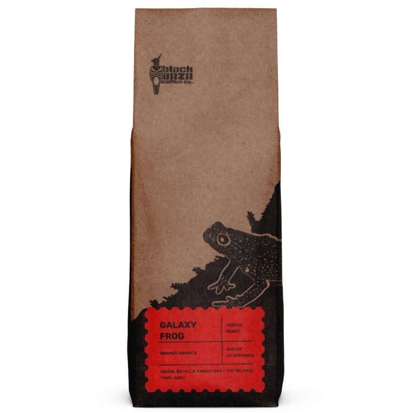Black Baza Coffee Galaxy Frog Arabica Freshly Roasted - Our Better Planet