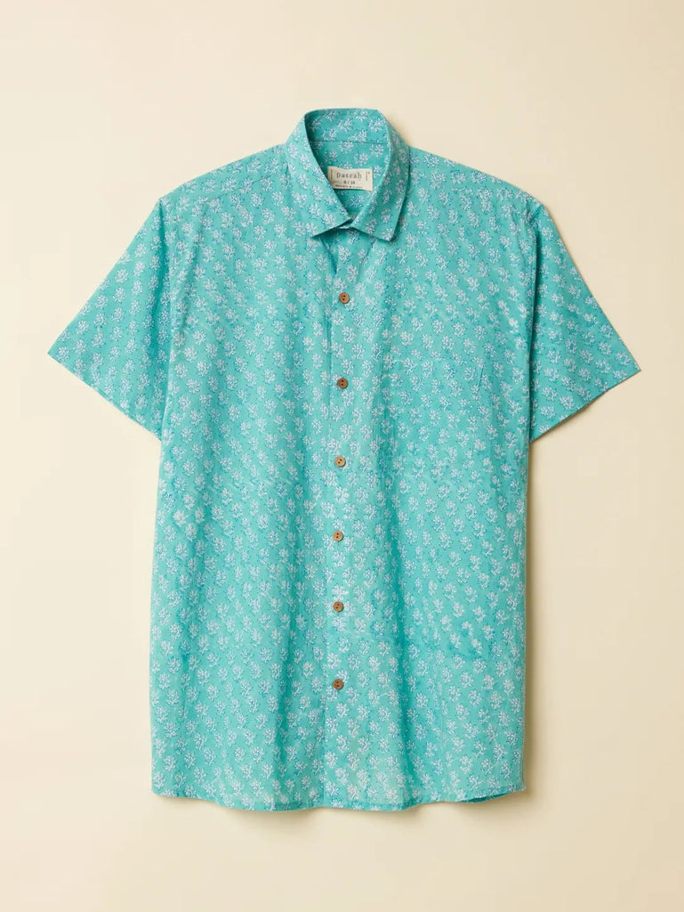 Block Printed Cotton Shirt - Our Better Planet