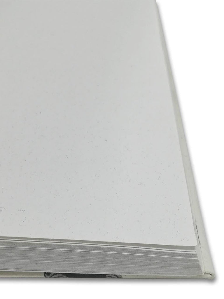 Bluecat Paper Printed Hardbound Notebook White – Grey Peace Bro Print - Our Better Planet