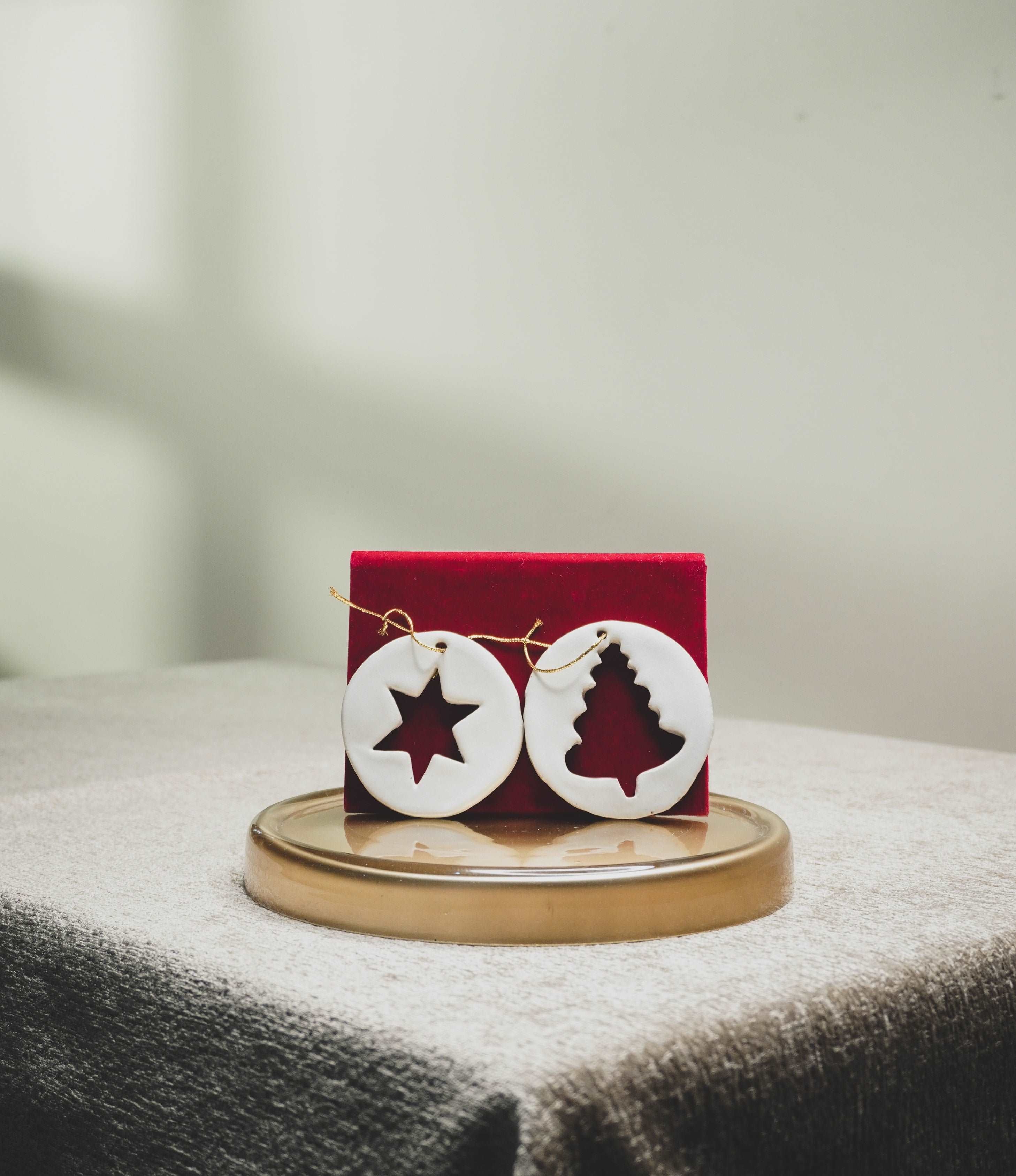 Ceramic Christmas Tree Ornaments, (set of 10) & (set of 5) - Our Better Planet