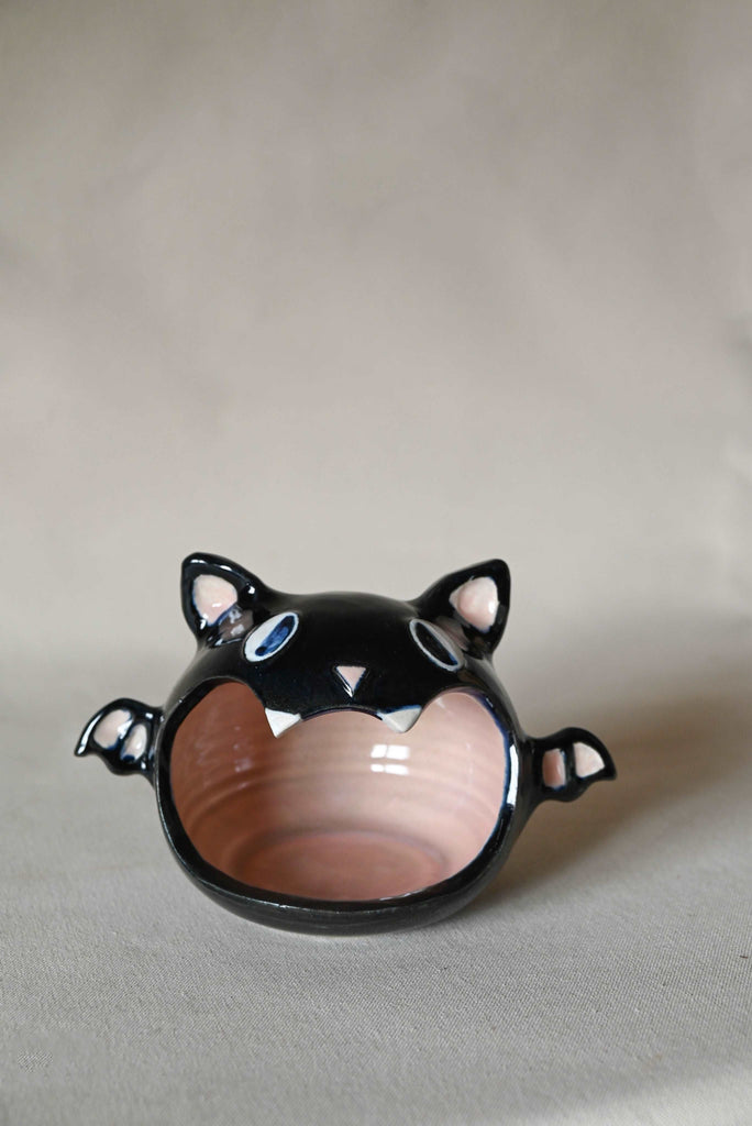 Ceramic Halloween Bat Candy Jar - TOH - Our Better Planet